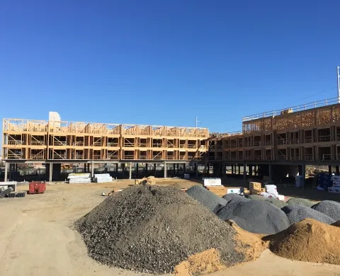 Floor and roof truss installation